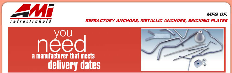 refractory anchors manufacturers in india