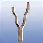 Refractory Anchors, Stainless Steel Refractory Anchors, Industrial Refractory Anchors, Refractory Anchors (Spiral-Y-Anchors)