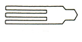 Refractory Anchors, Stainless Steel Refractory Anchors, Industrial Refractory Anchors, 3 Tine Pin